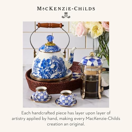 MACKENZIE-CHILDS Tea Kettle, 2 Quarts, Royal English Garden