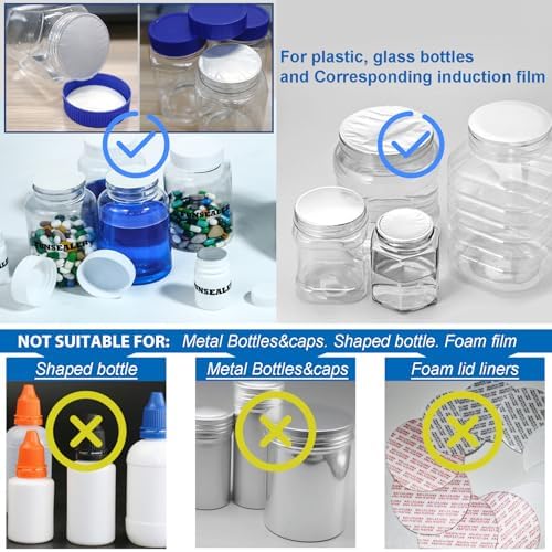 Induction Heat Sealer and Bottle Film Sealer