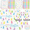 Tieshankao 10Pcs Easter Kitchen Decor Set Bunny Eggs Towels Pot