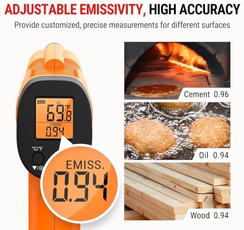 TempPro TempScan Infrared Thermometer Gun
