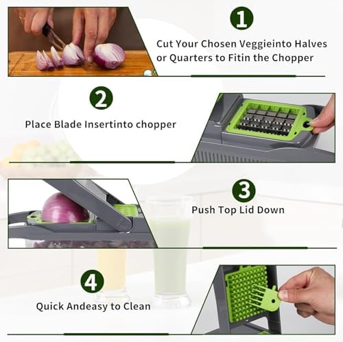 Pro-Series 16-in-1 Vegetable Chopper with Container