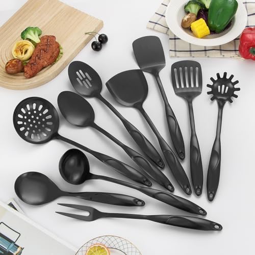 304 Stainlss Steel Kitchen Utensils Set, 10 Pcs