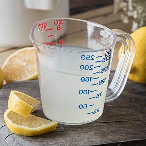 Carlisle FoodService Products 4314107 Commercial Plastic Measuring