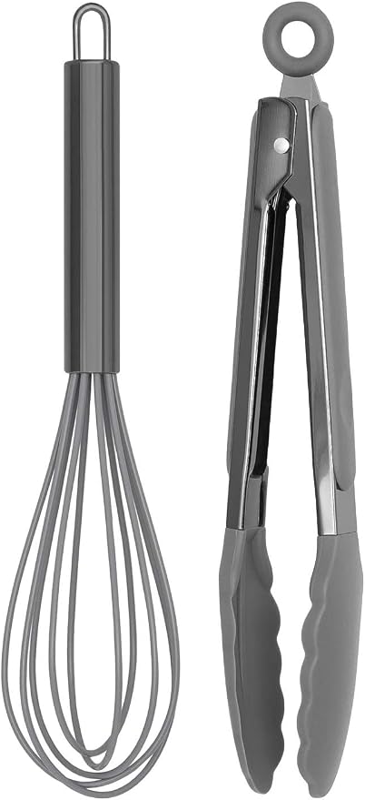 Country Kitchen Stainless Steel Silicone Tipped Kitchen Food BBQ and Cooking by CountryKitchen