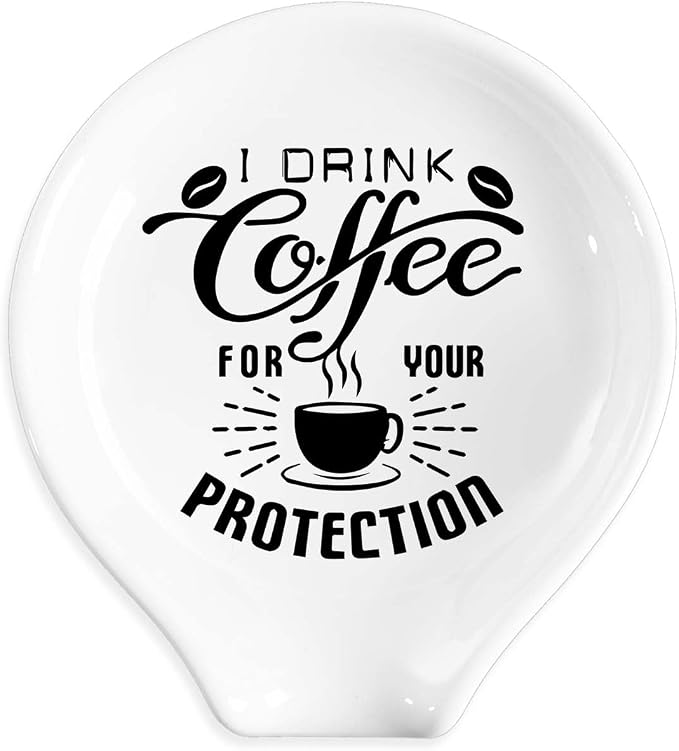 Funny Coffee Spoon Holder-Coffee Spoon Rest-Cafe Bar Station Accessories-I by Unknown