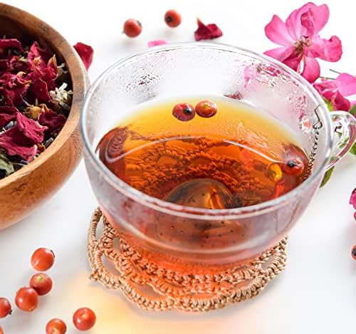 Vesici 10 Set Loose Leaf Tea Infuser Set Stainless Steel Tea Ball