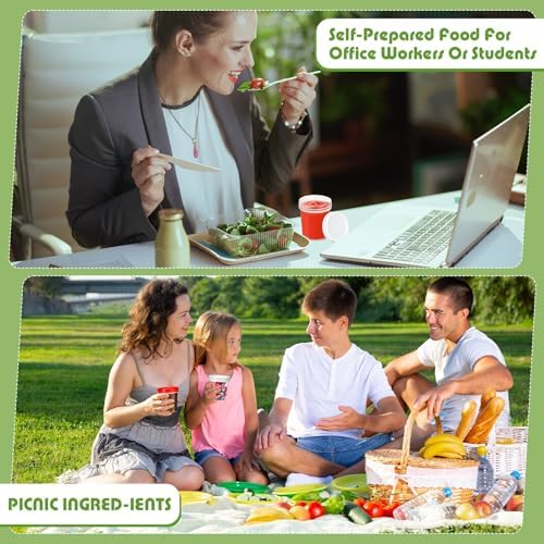 16 Pack 4 oz Small Containers with Lids, Food Storage Containers