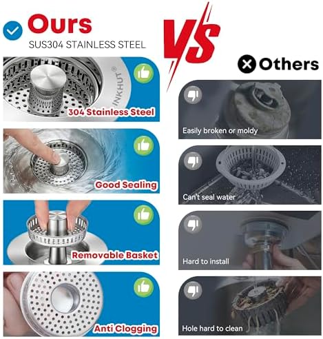 Kitchen Sink Drain Strainer