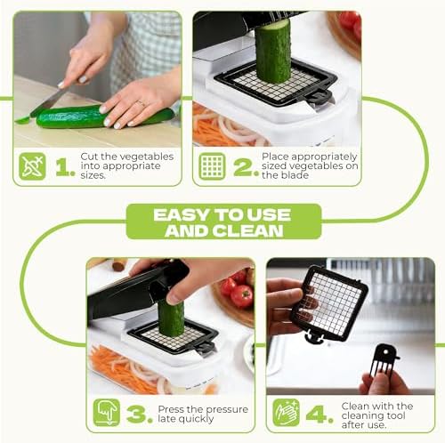 17-in-1 Stainless Steel Vegetable Chopper