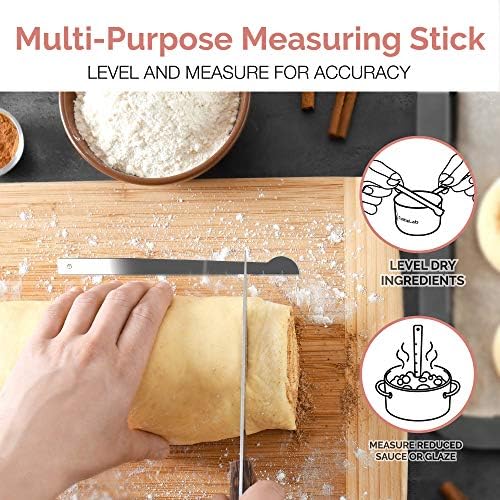 CuttleLab 22-Piece Stainless Steel Measuring Cups and Spoons Set, Tad