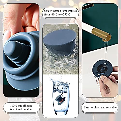 Wine Stoppers, Funny and Decorative Silicone Bottle Caps