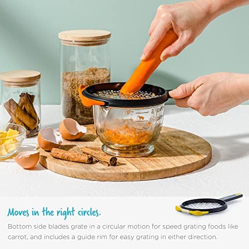 Dreamfarm Ograte 6mm Cheese Grater, Orange