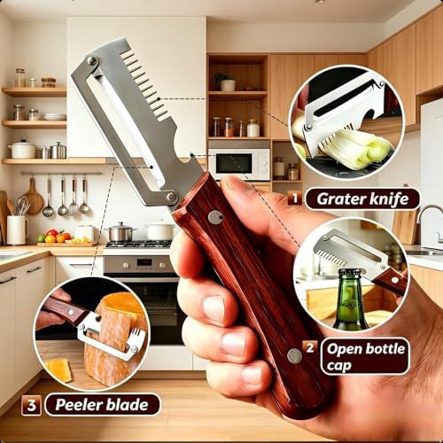 2PCS Multifunctional Vegetable Peeler, Premium Vegetable Peeler with