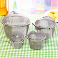 4 PCS Chained Lid Stainless Steel Tea Strainer Mesh Infuser Tea Ball