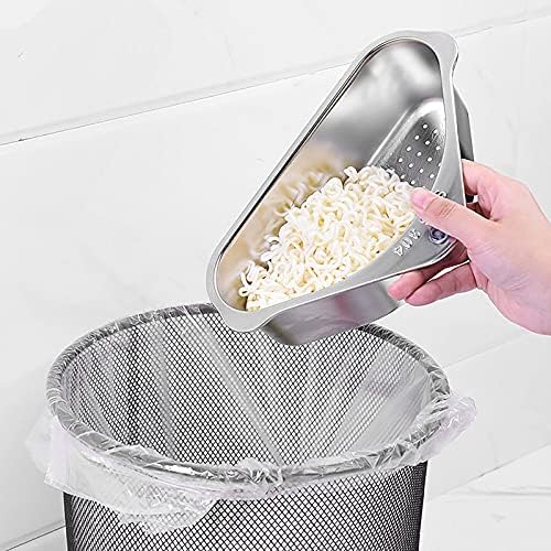 Stainless Steel Triangle Sink Strainer Basket