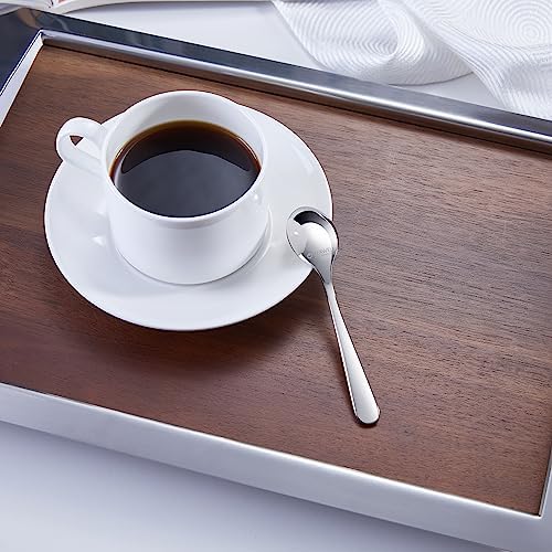 KEAWELL Premium Louise 6-Piece 4.4-Inch 18/10 Coffee Spoons