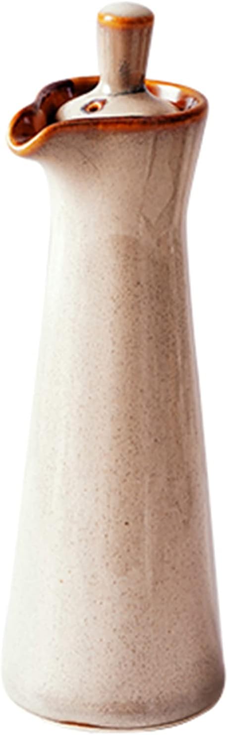 Small Ceramic Olive Oil Dispenser Bottle by LINWIN