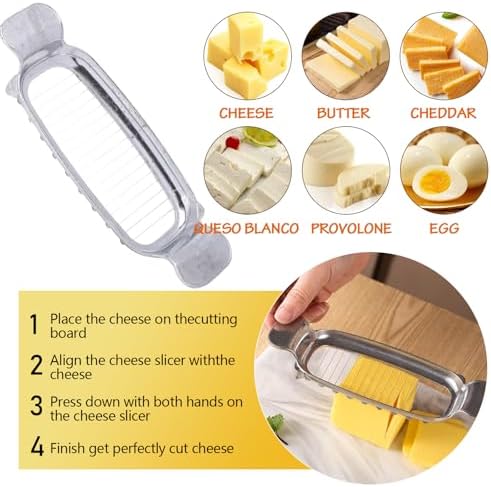 Stainless Steel Butter and Cheese Slicer