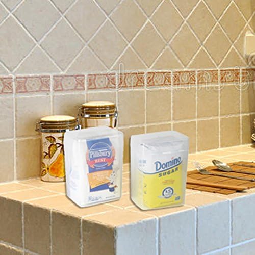 Home-X Set of 2 Flour and Sugar Keepers