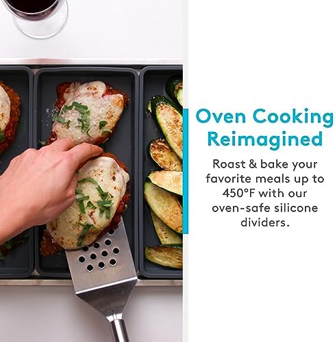 Cheat Sheets - Original Silicone Sheet Pan Dividers For Cooking & Meal