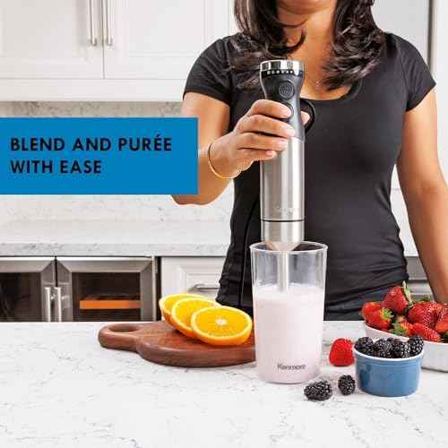 Kenmore Immersion Blender - Handheld Stick Mixer, Electric Hand