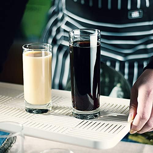 LUXU Highball Glasses,6pc Drinking Glasses,10 oz Tall Glass Sets