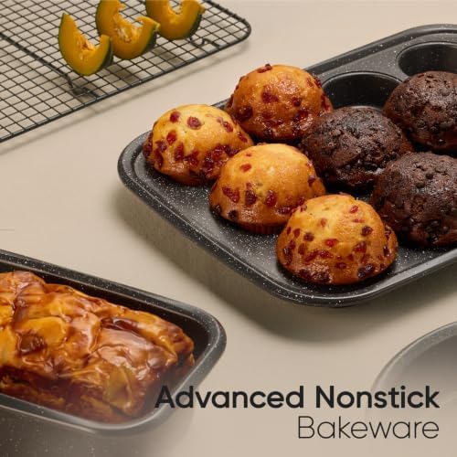 CAROTE 39pcs Nonstick Cookware Sets, Pots and Pans Set with Bakeware