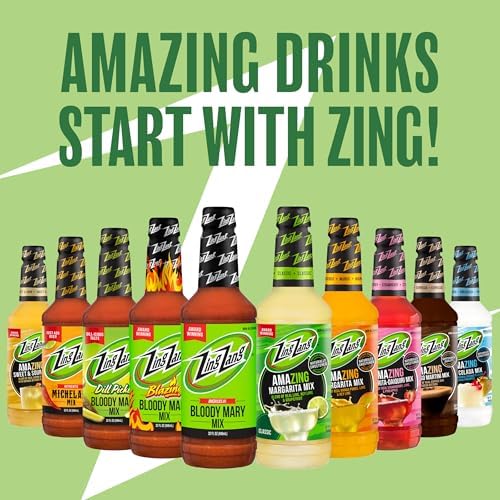 Zing Zang Cocktail Salt Rimmer, Bold Bloody Mary Flavor (3 Oz) for