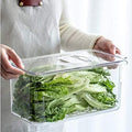 Slideep Refrigerator Food Storage Containers with Lids