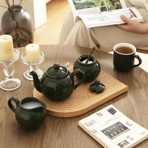 Ceramics Milk Jug,Porcelain Coffee Milk Jug with Handle for Home and