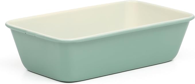 Martha Stewart Gallen 9-Inch Nonstick Carbon Steel Loaf Pan – Teal, Durable by MarthaStewart