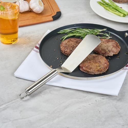 Restaurantware 11" Stainless Steel Turner - German Standard Kitchen