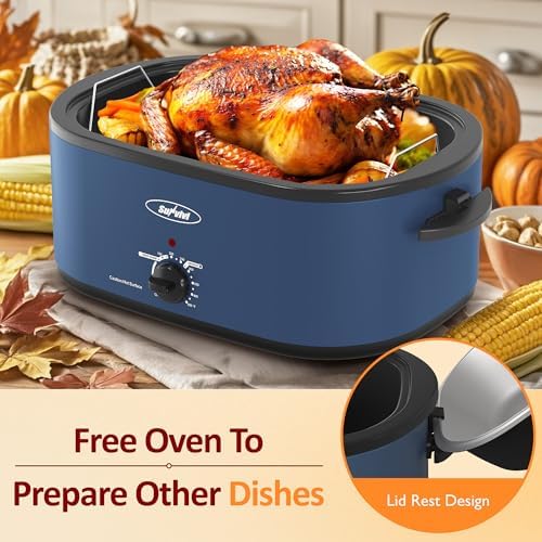 Sunvivi Electric Roaster, 28-Quart Electric Roaster Oven featuring a