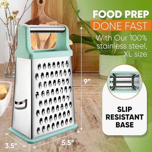 Spring Chef XL Stainless Steel Cheese Grater