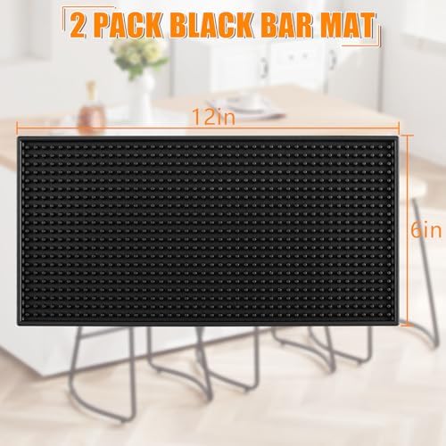 Ninsula Bar Mats, 6" x 12", 2 Pack