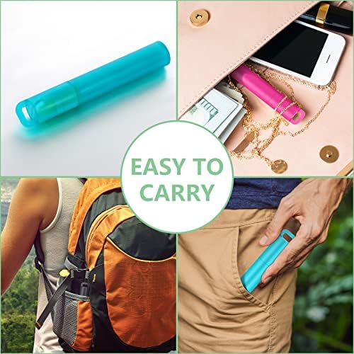 Gejoy 6 Pack Collapsible Metal Reusable Straws with Case, Cruise