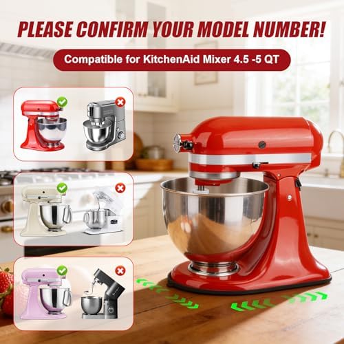 Mixer Sliding Mat for KitchenAid 4.5-5 Qt Mixer