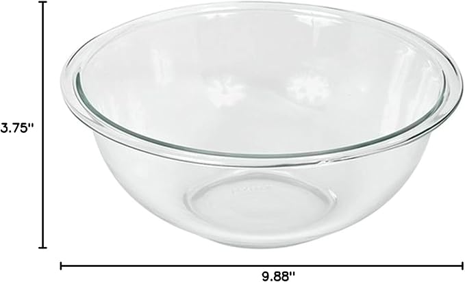 Pyrex 325 2.5qt Glass Mixing Bowl - Image 4