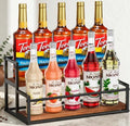 THYGIFTREE 2-Tier Coffee Syrup Rack