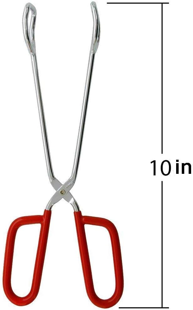 Hiash 10-Inch Heavy Duty Stainless Steel Kitchen Tongs - Image 2