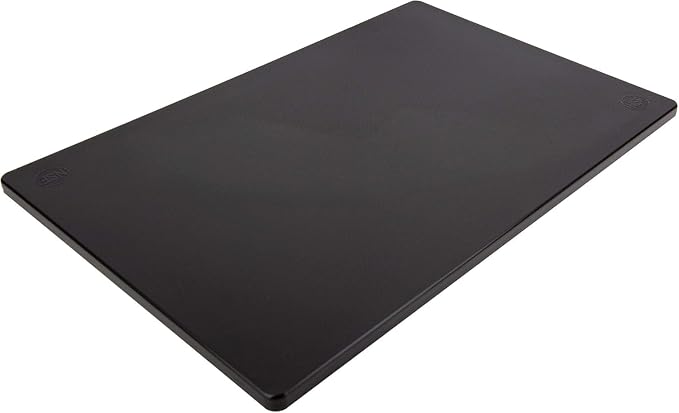 Thirteen Chefs Large 18 x 12 Black Plastic Cutting Board by ThirteenChefs