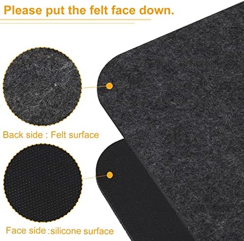 Heat Resistant Appliance Slider Mats, 5PCS 17 x 12 In