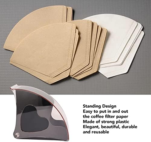 Coffee Filter Holder Storage Dispenser for Home Office Elegant