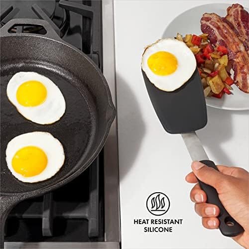 OXO Good Grips Small Silicone Flexible Turner - Black