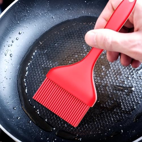 Large Silicone Basting Pastry Brush - 3.54inch Extra Wide Silicone