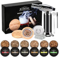 Cocktail Smoker Kit with Torch – 6 Flavors Wood Chips – Bourbon