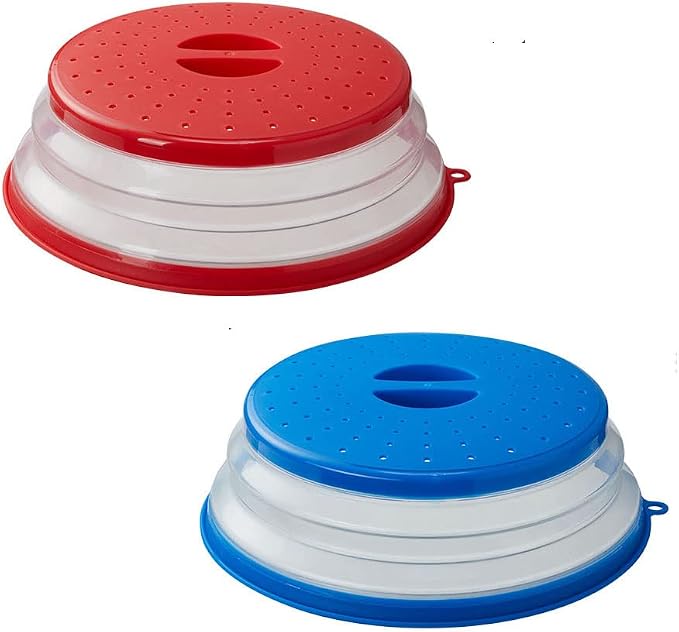 Collapsible Microwave Splatter Cover, 10.5 Inch, Dishwasher-safe, Microwave by JYYHSF
