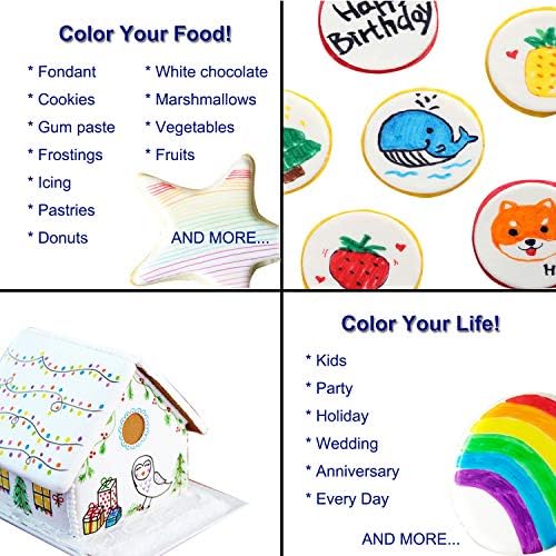Edibleink Food Coloring Pens, 11Pcs