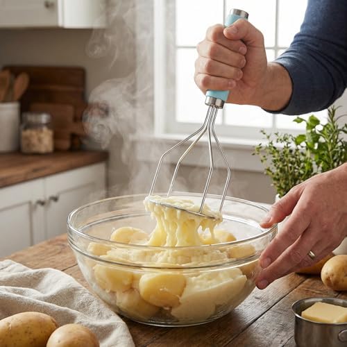 Potato Masher Hand Food Smasher Kitchen Tool Set
