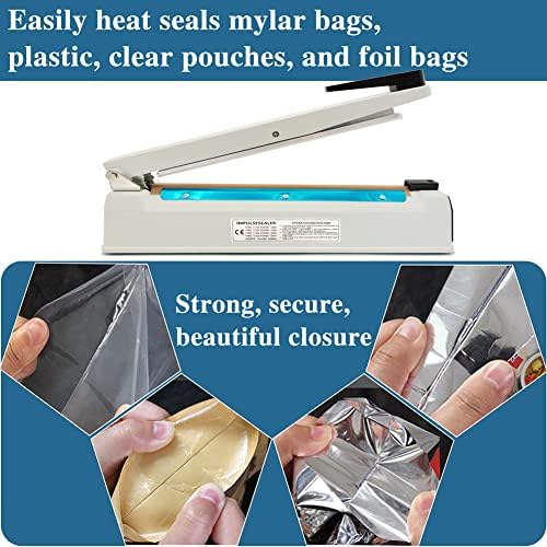 16-Inch Mylar Bag Heat Sealer, 3mm Seal